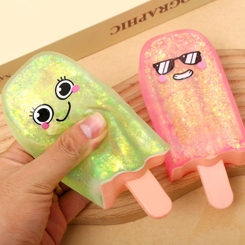 Glitter Sugar Squishy Ice Pop