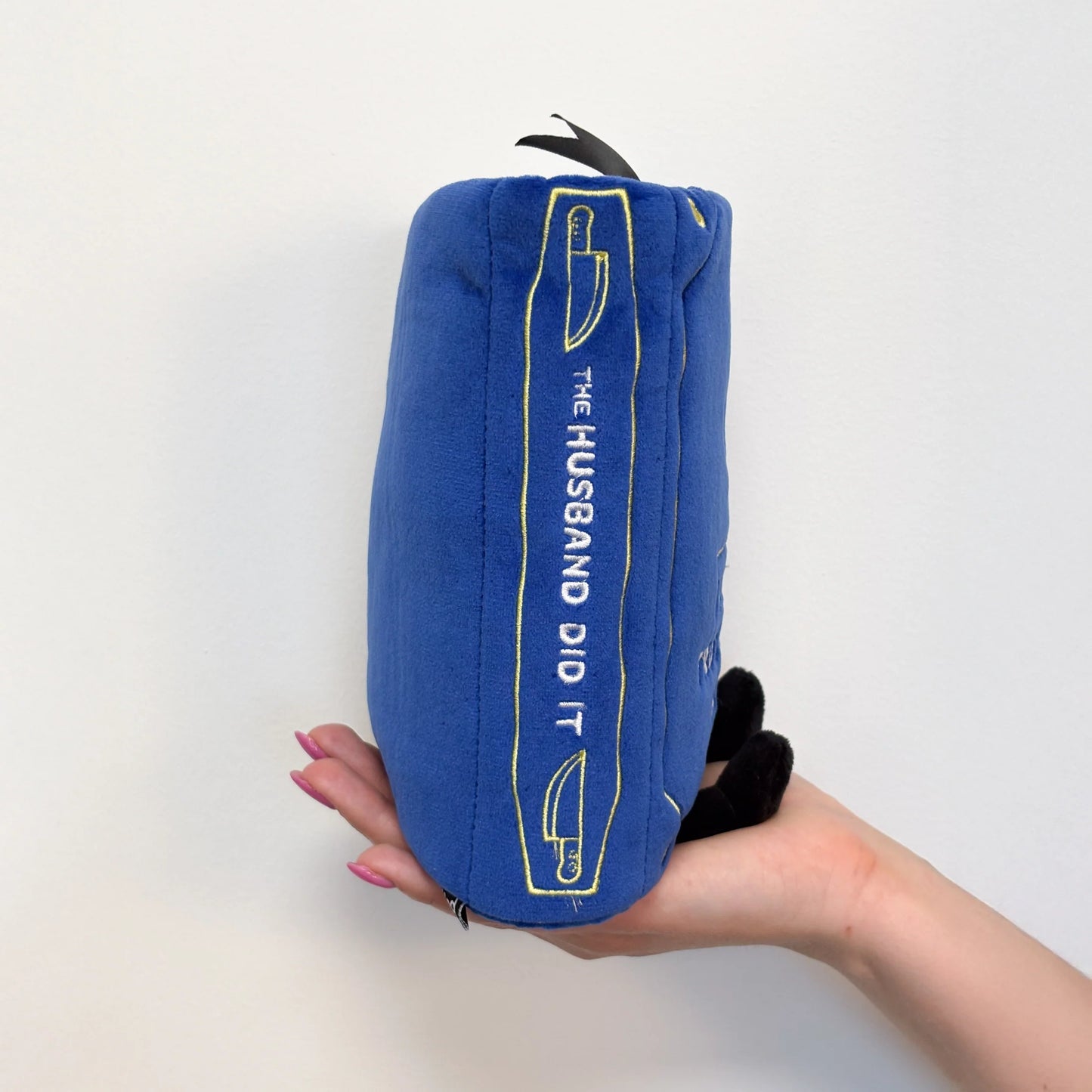 Punchkins “I Like My True Crimes Solved” Book Plush