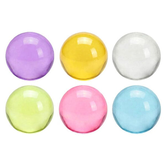 Soft coconut oil squishy stress ball in assorted colors