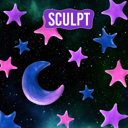 Crazy Aaron's Intergalactic Hypercolor Thinking Putty being stretched to demonstrate its flexible texture.