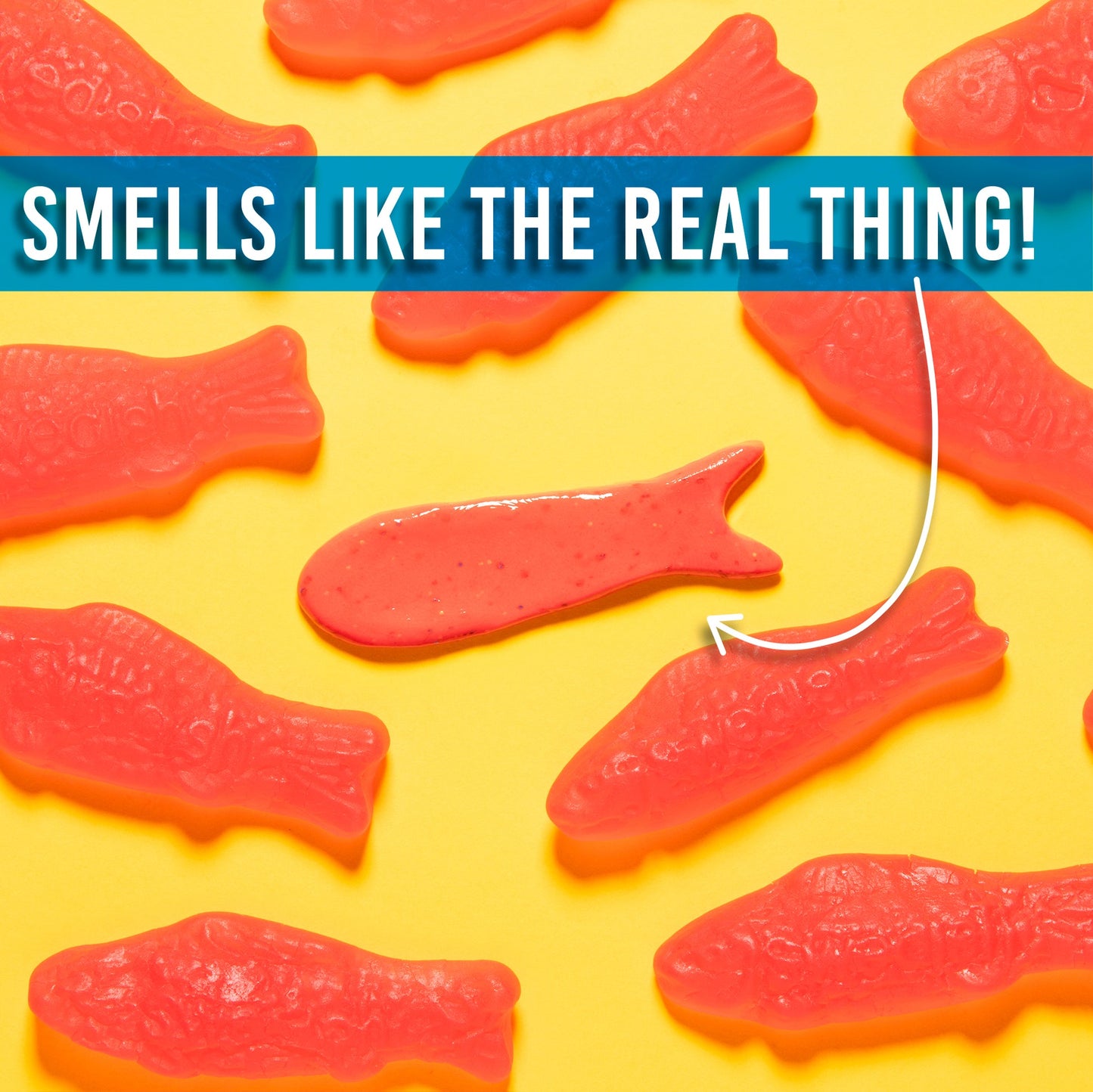 Swedish Sweets SCENTsory Thinking Putty inspired by cherry-berry chewy candy.