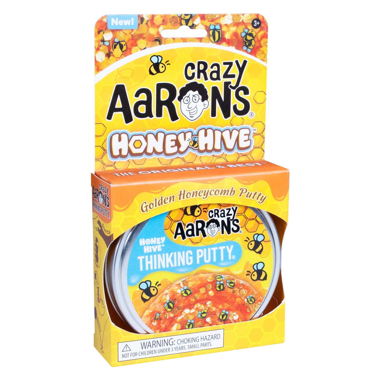 Honey Hive Thinking Putty | Crazy Aaron's