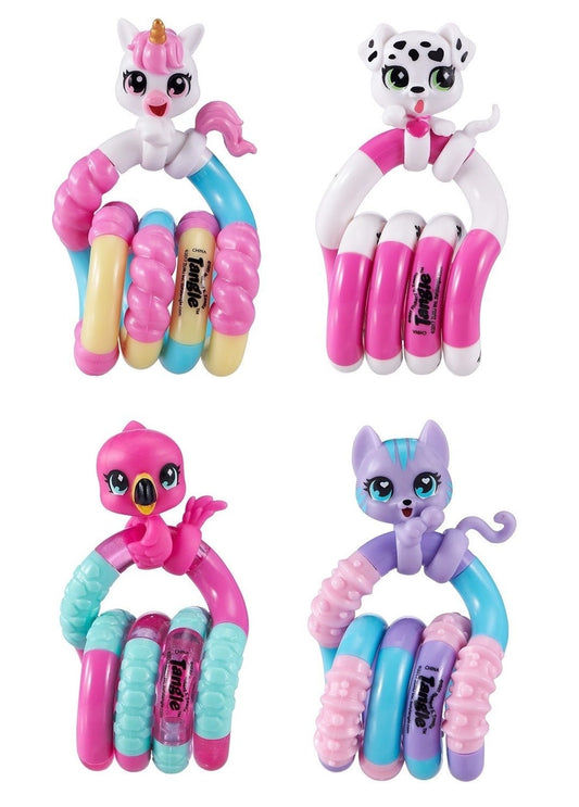 Tangle Pets fidget toy collection all characters cute sensory toys assortment
