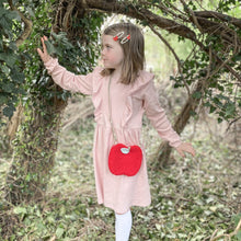 Load image into Gallery viewer, Boucle Rosy Apple Bag