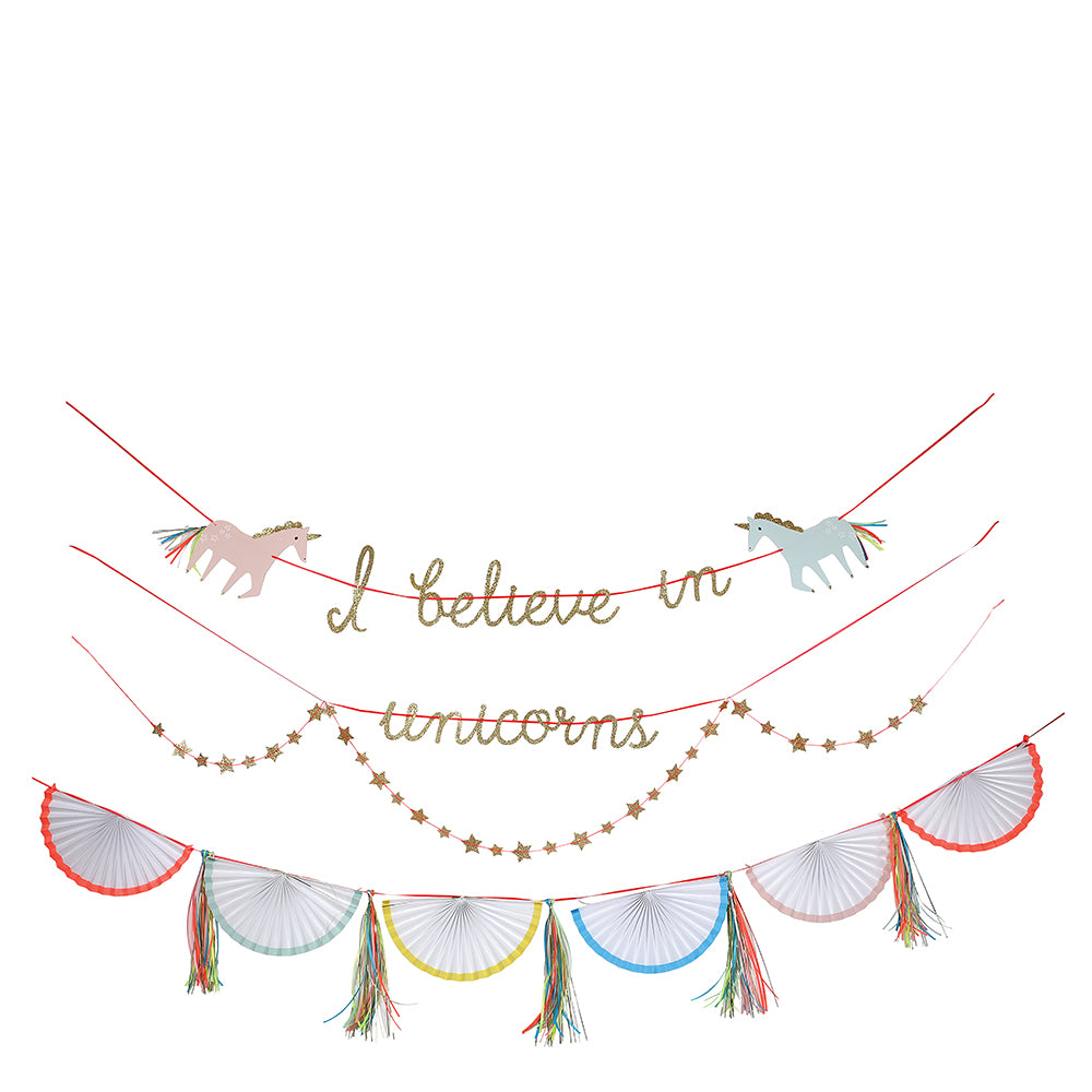 I Believe In Unicorns Garland cute gift product