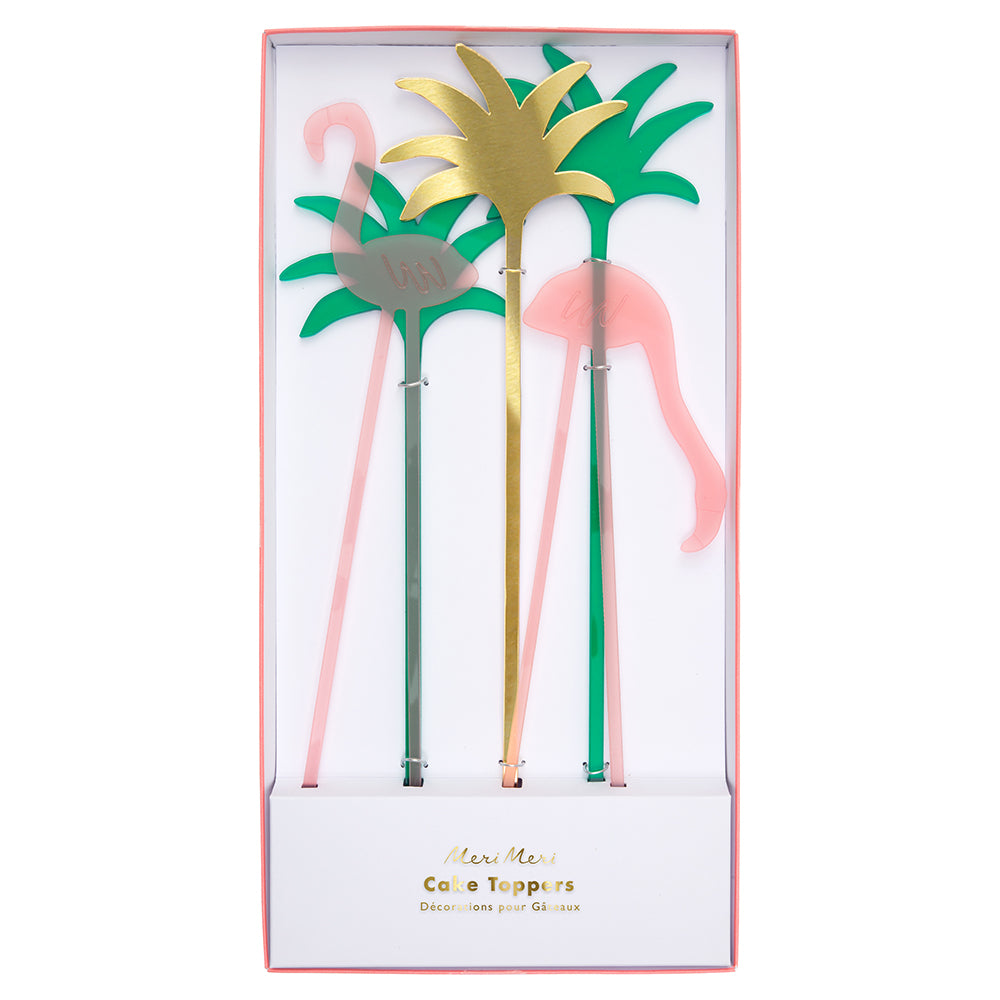 Flamingo Acrylic Cake Toppers cute gift product