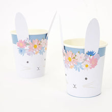 Load image into Gallery viewer, Spring Floral Bunny Cups