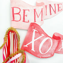 Load image into Gallery viewer, Be Mine Party Pennant