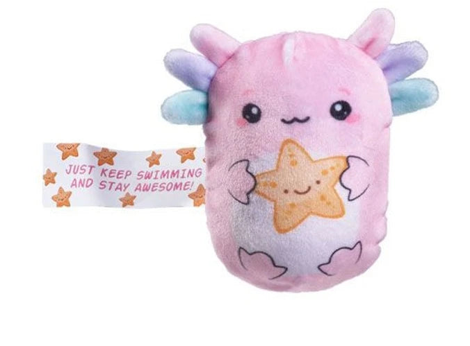 Abby the Pink Axolotl - Emotional Support Squishy Friend