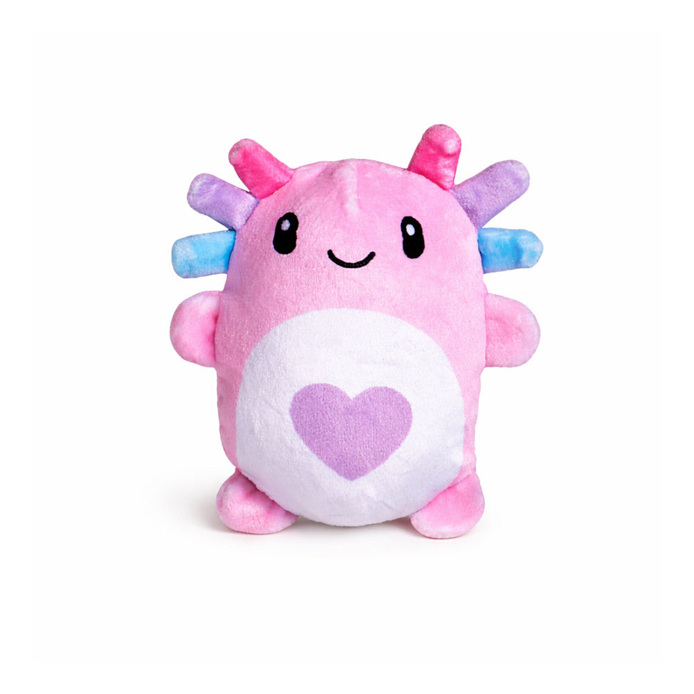 Alissa the Pink Axolotl Squishy Friend - Plush wrapped Fidget Balls