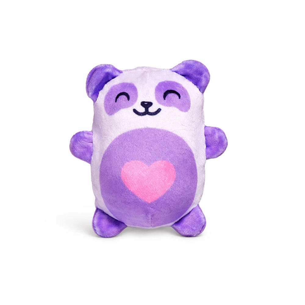Benny the Purple Panda Squishy Friend - Plush wrapped Fidget Balls