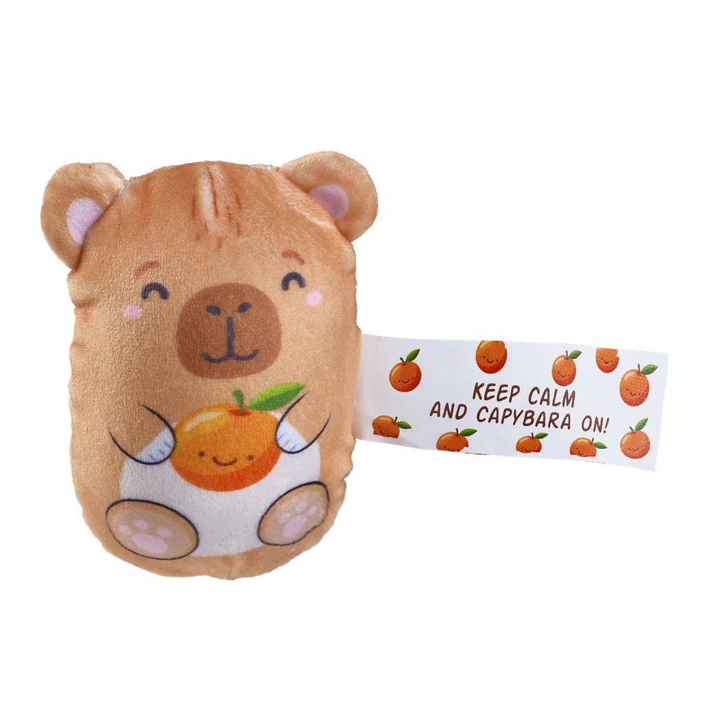 Charlie the brown Capybara - Emotional Support Squishy Friend