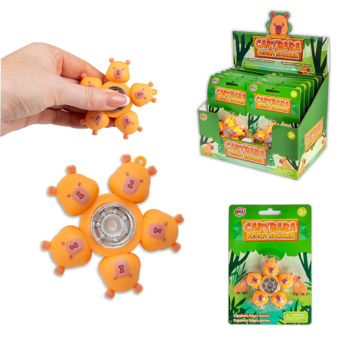 Capybara Crew Fidget Spinner