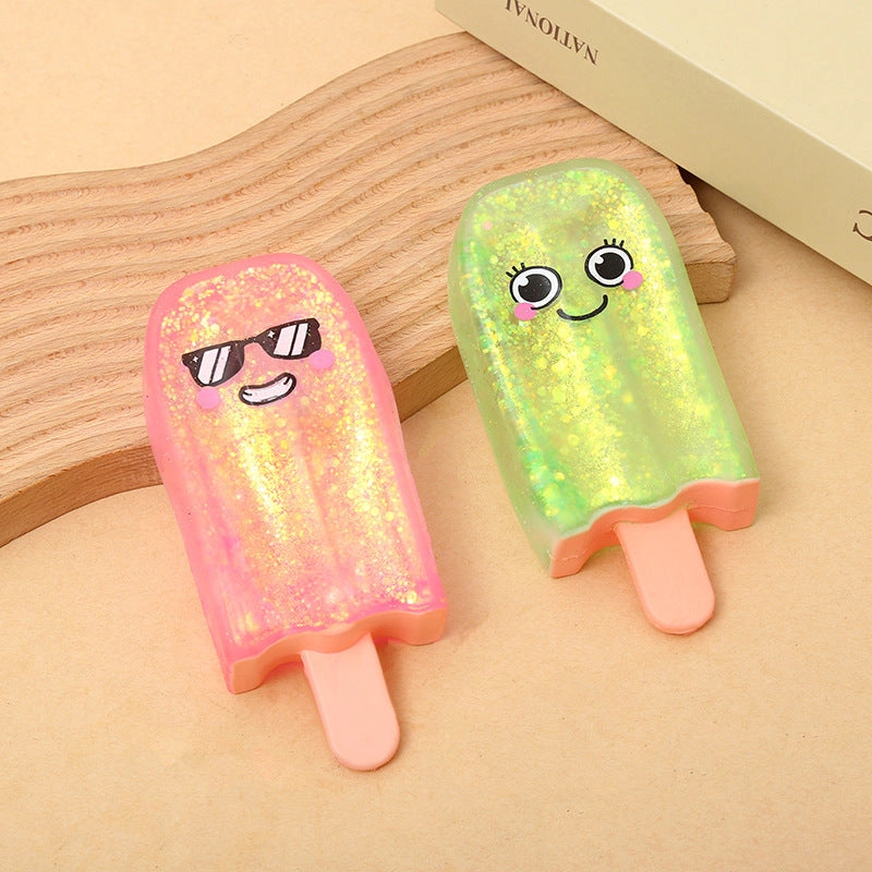 Glitter Sugar Squishy Ice Pop