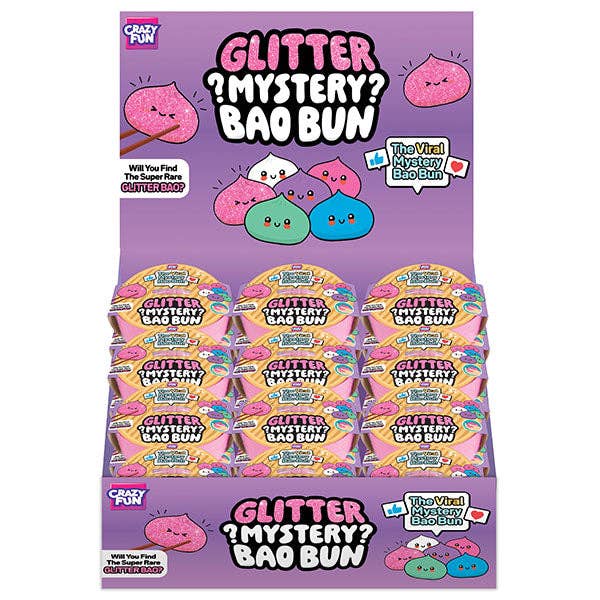 Pink Glitter Mystery Bao Bun Squishy Dumpling Crazy Fun Official
RMS USA Pink Glitter Rare Edition