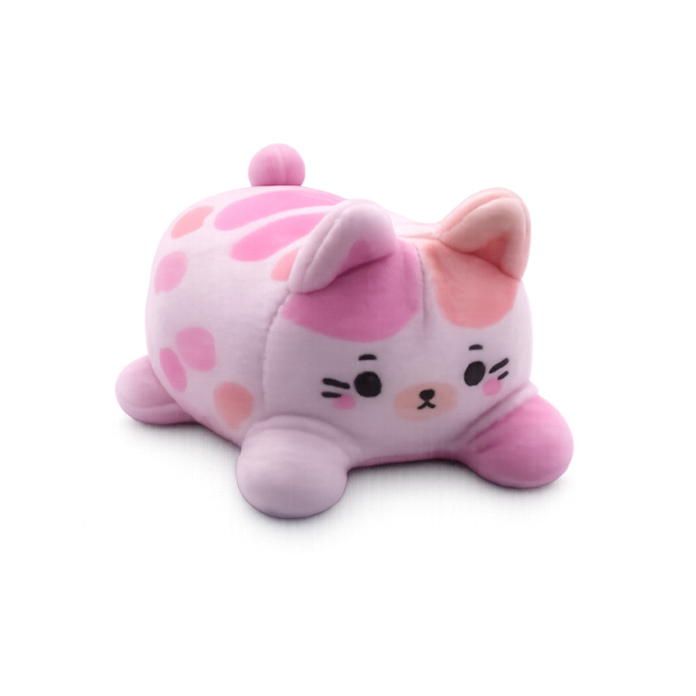 Poppy Pink & Orange Cat Super Duper Sugar Squisher - Plush Purrfect Pals
