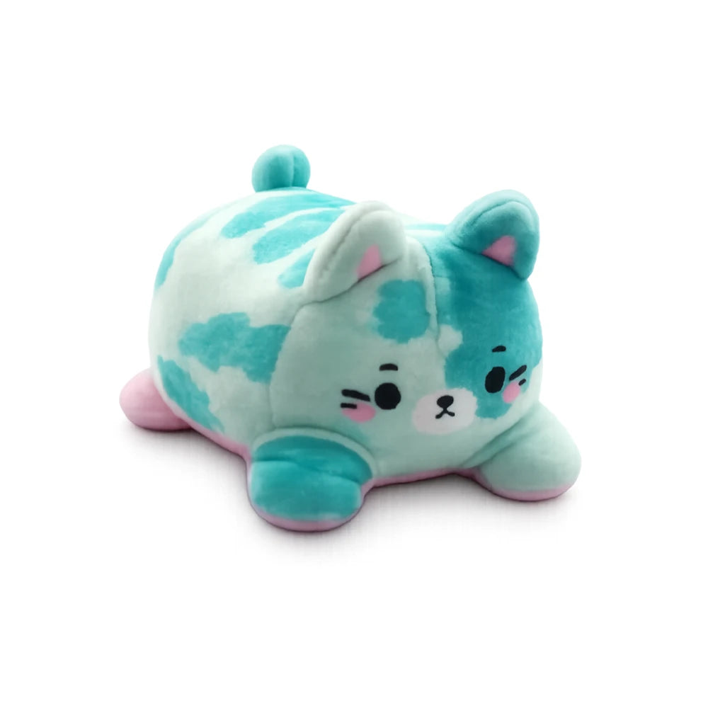 Riley Teal Cat Super Duper Sugar Squisher - Plush Purrfect Pals