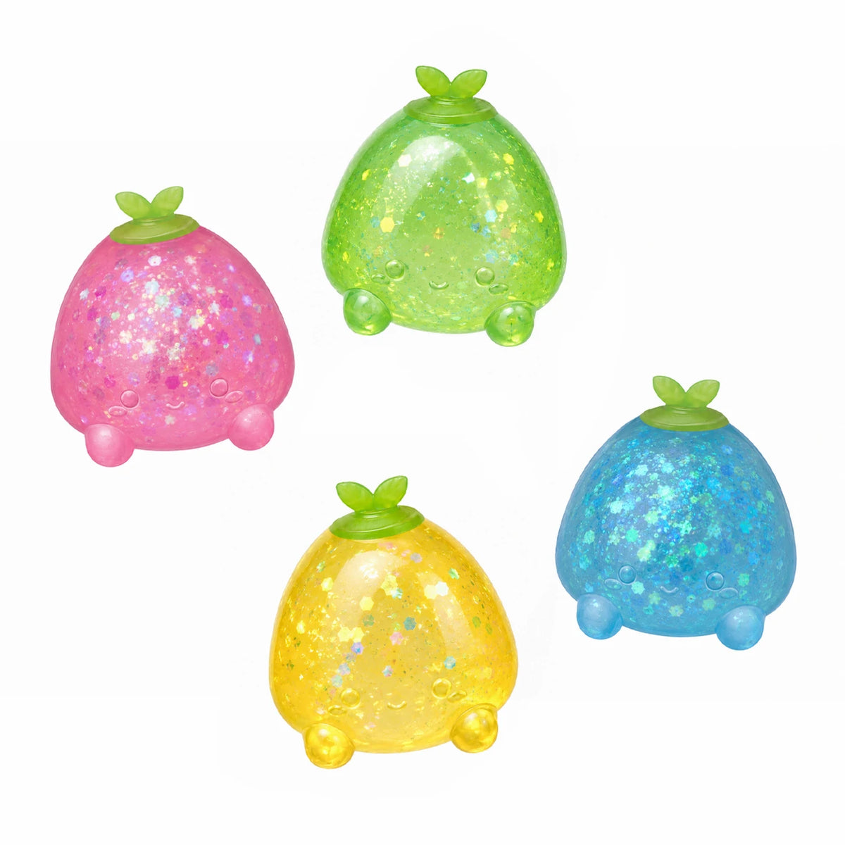 Super Duper Sugar Squisher – Sticky Glitter Mini Fruit Collection