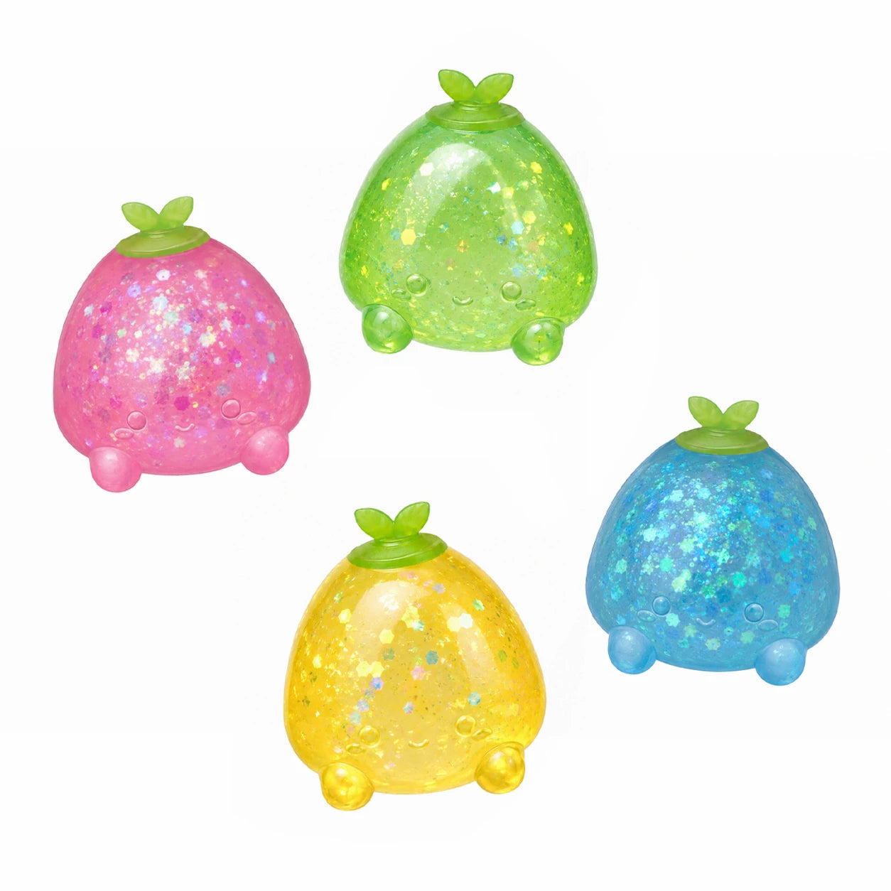Super Duper Sugar Squisher – Sticky Glitter Mini Fruit Collection