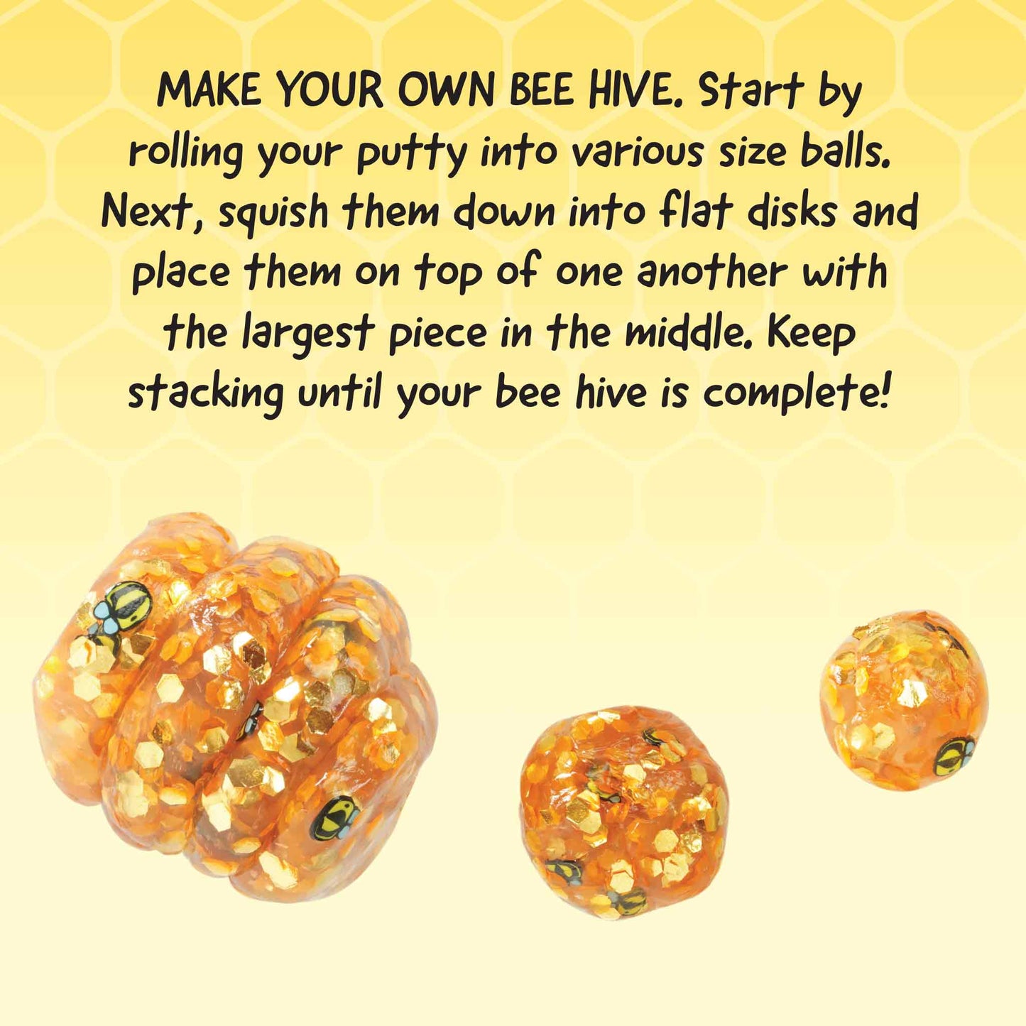 Honey Hive Thinking Putty | Crazy Aaron's