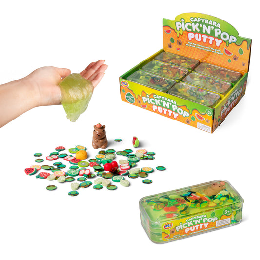Capybara Pick N Pop Putty sensory toy - picking toy
