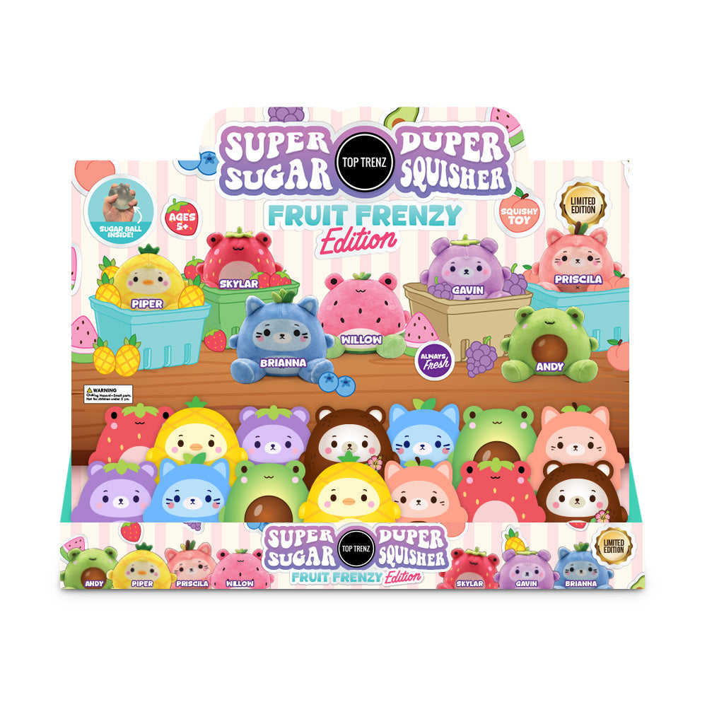 Super Duper Sugar Squisher | Fruit Frenzy Plush
