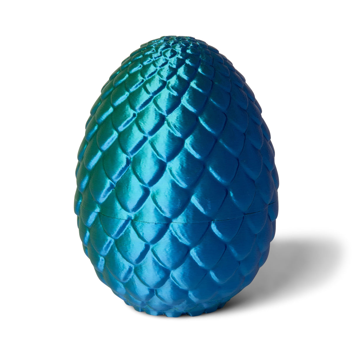 Close-up of the Green/Blue giant dragon egg showing detailed scale texture