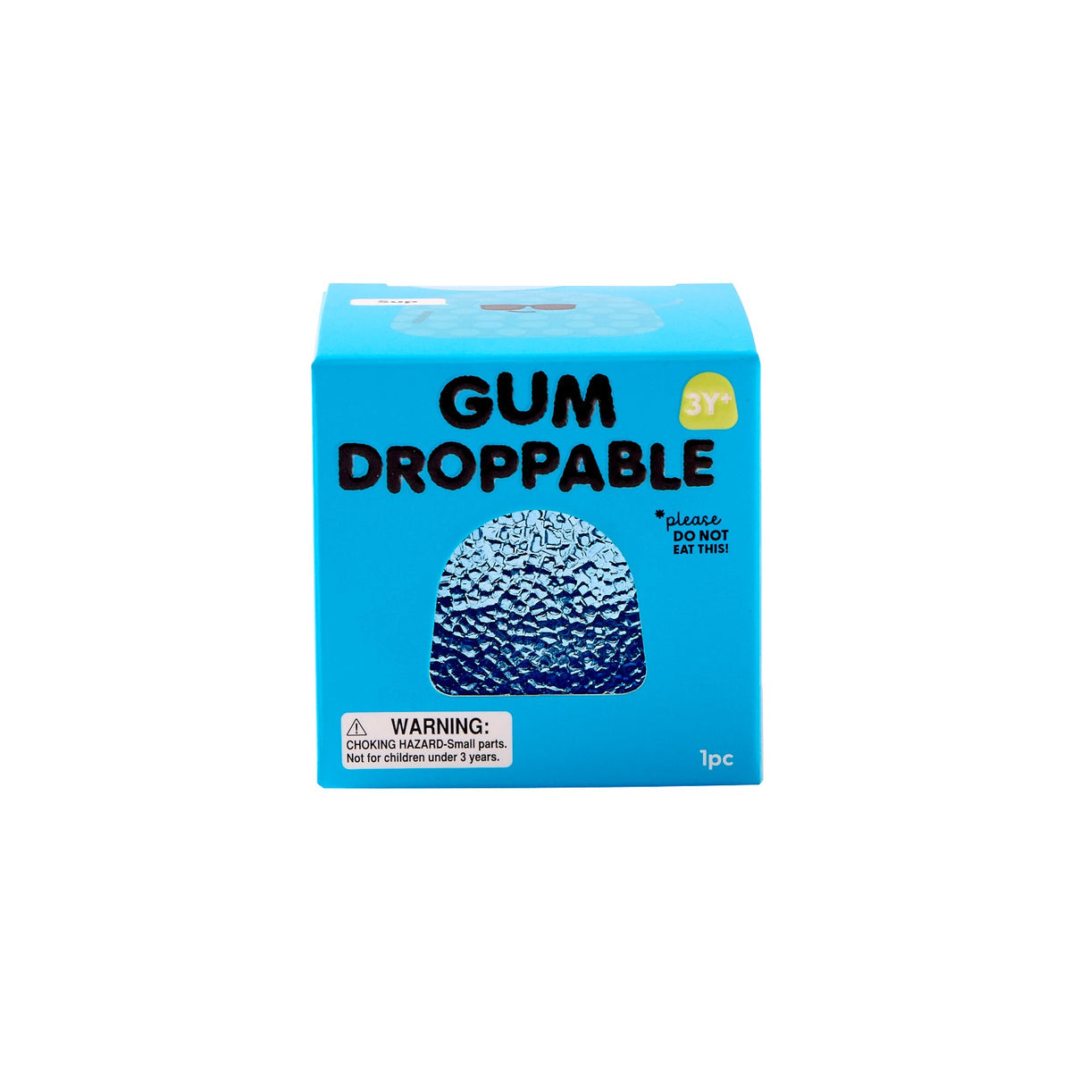 J'adore Gum Droppable blue retail box