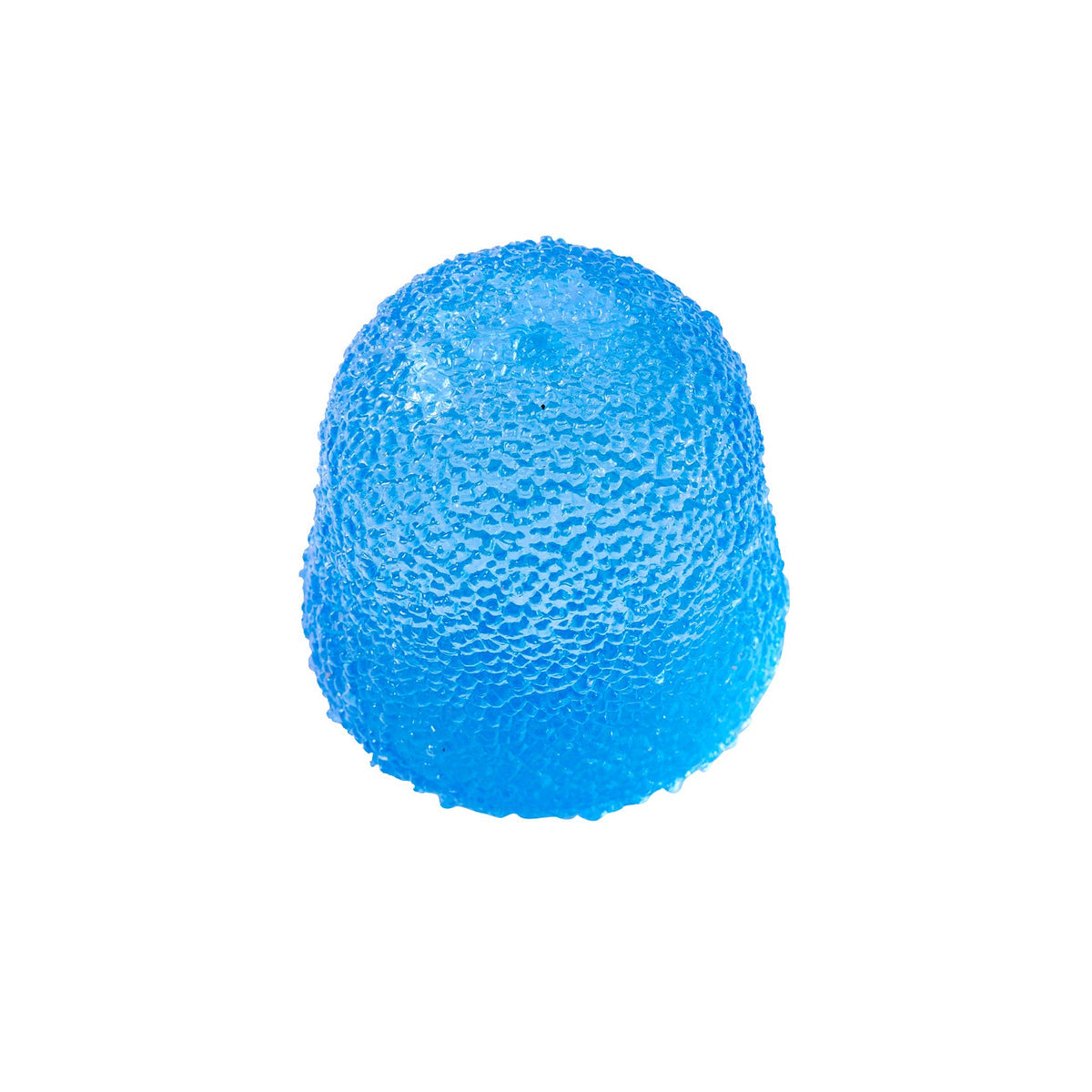 Blue J'adore Gum Droppable gumdrop squishy with a textured surface