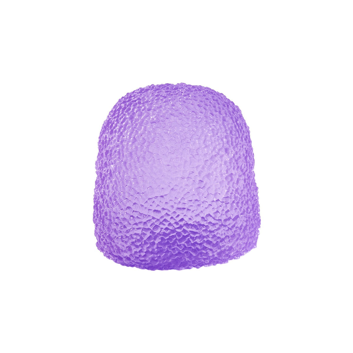 Purple J'adore Gum Droppable gumdrop squishy with a textured surface