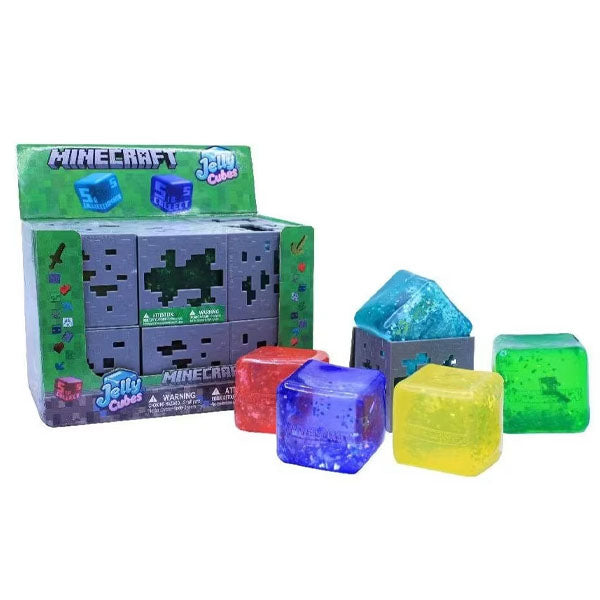 Minecraft Jelly Cube Series 1 squishy fidget toy blind box main product view