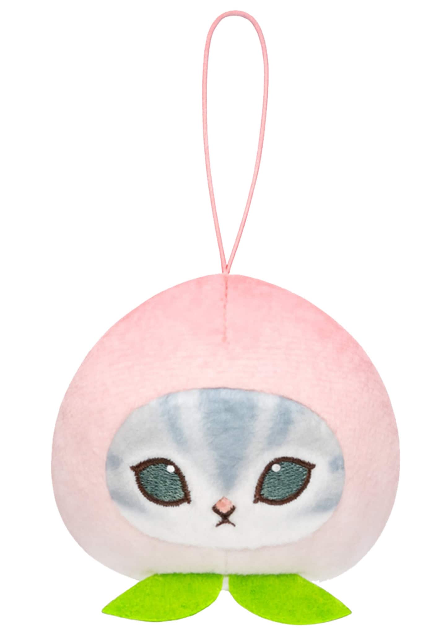 mofusand peach cat plush