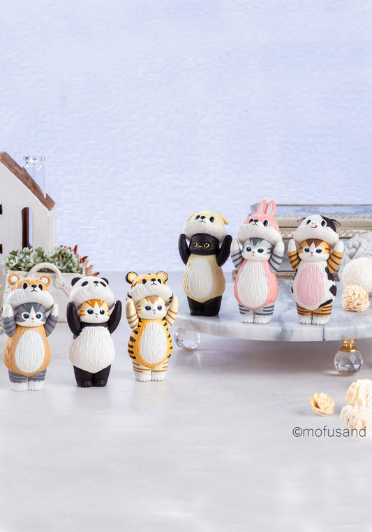 Mofusand Soft Vinyl Collection Blind Box assorted cat figures
