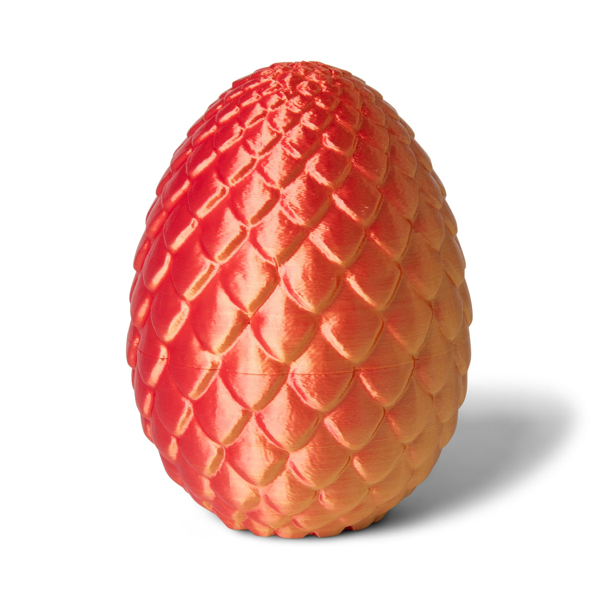 Close-up of the Orange/Red giant dragon egg showing detailed scale texture