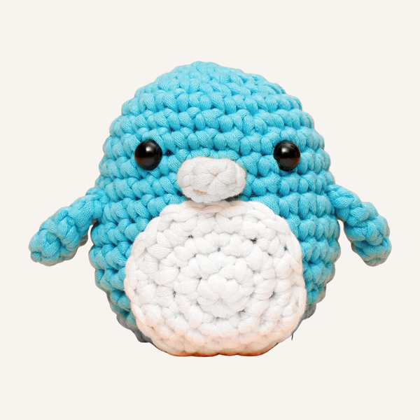 Penguin Crochet Kit for Beginners | Easy DIY Gift cute gift product