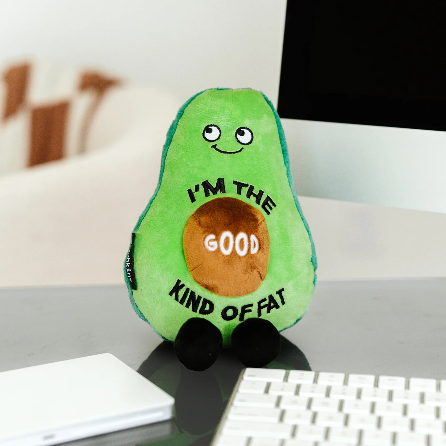 Punchkins avocado plush desk display cute funny gift