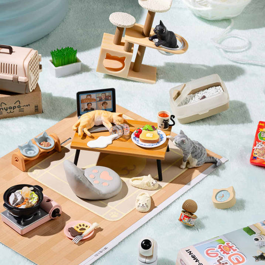 rement life with cats miniature collection