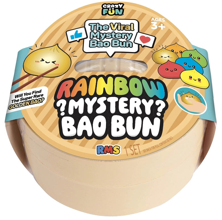 RMS Mystery Bao Bun Squishy | Crazy Fun – Whimsy Bubbles