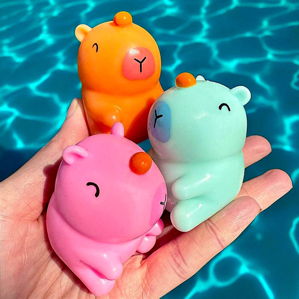 Sticky Bubble Blobbies Capybara texture detail