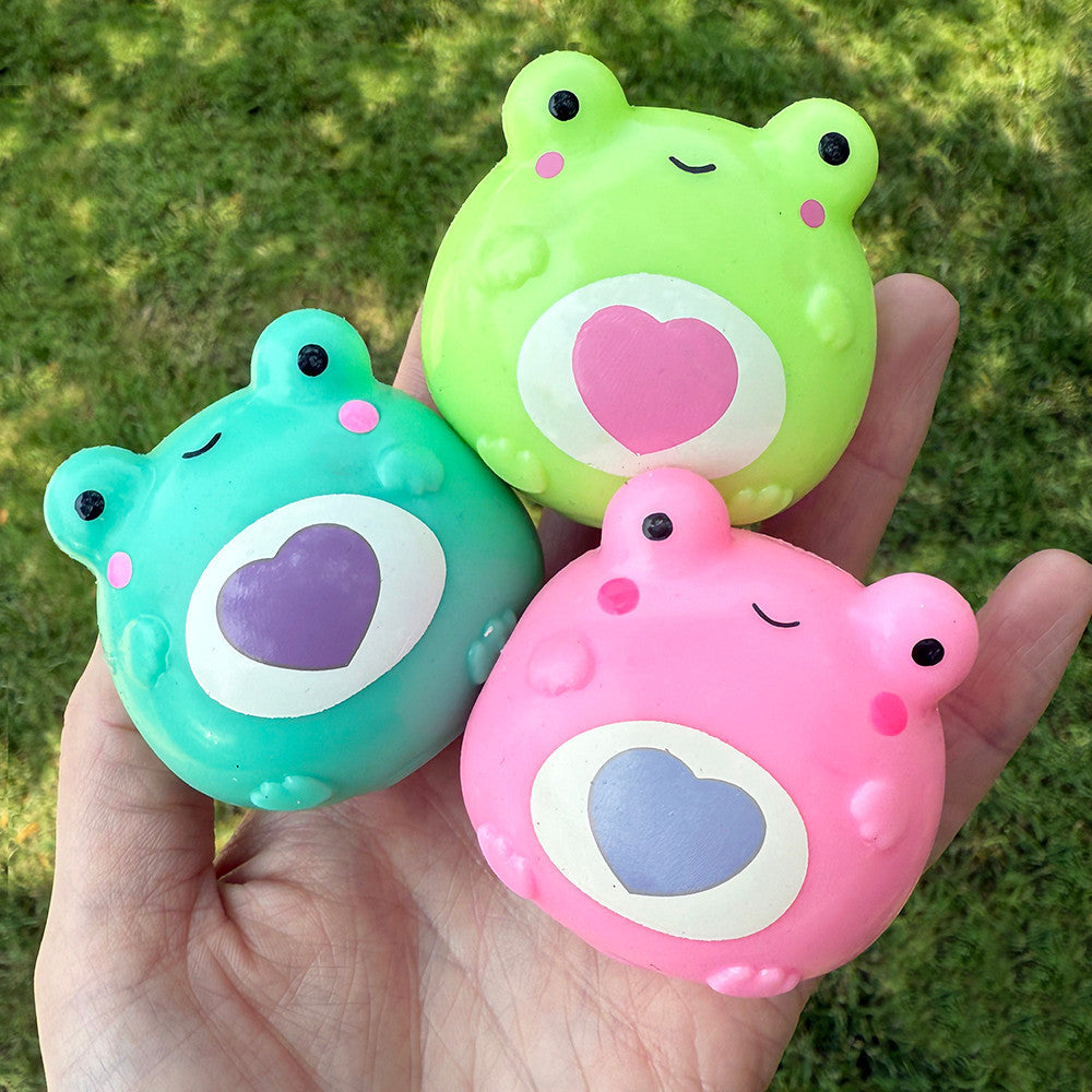 Sticky Bubble Blobbies Froggies sticking on wall
