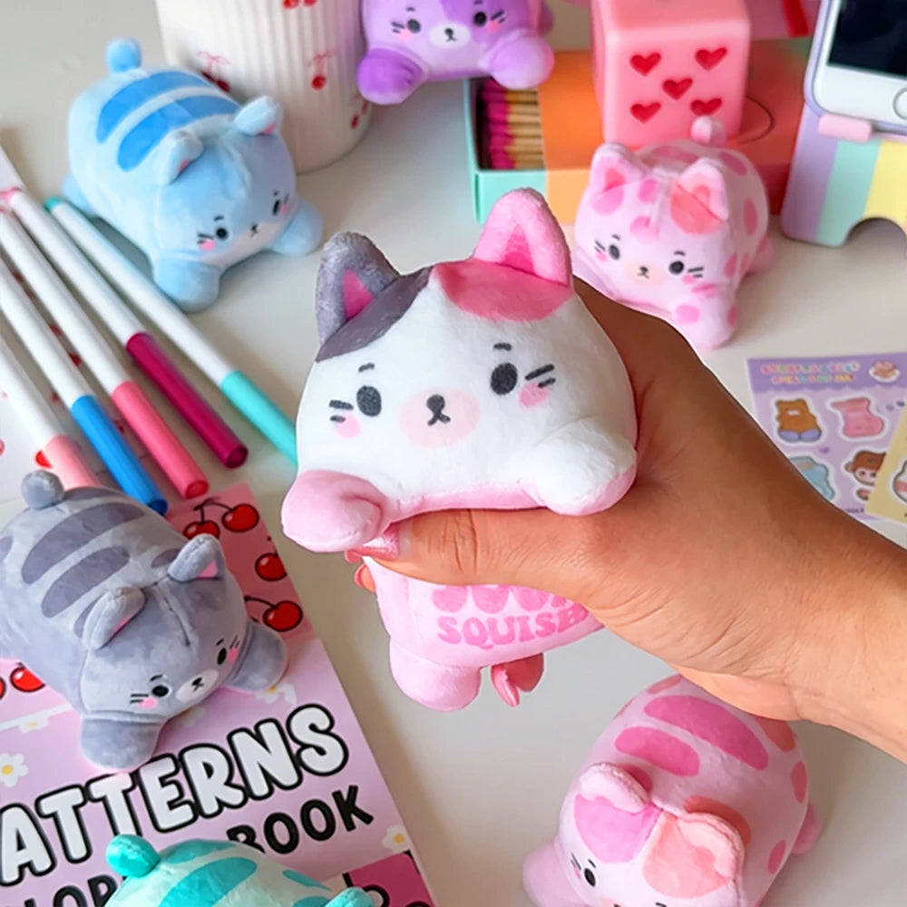 Sugar Squisher Plush Purrfect Pals detail