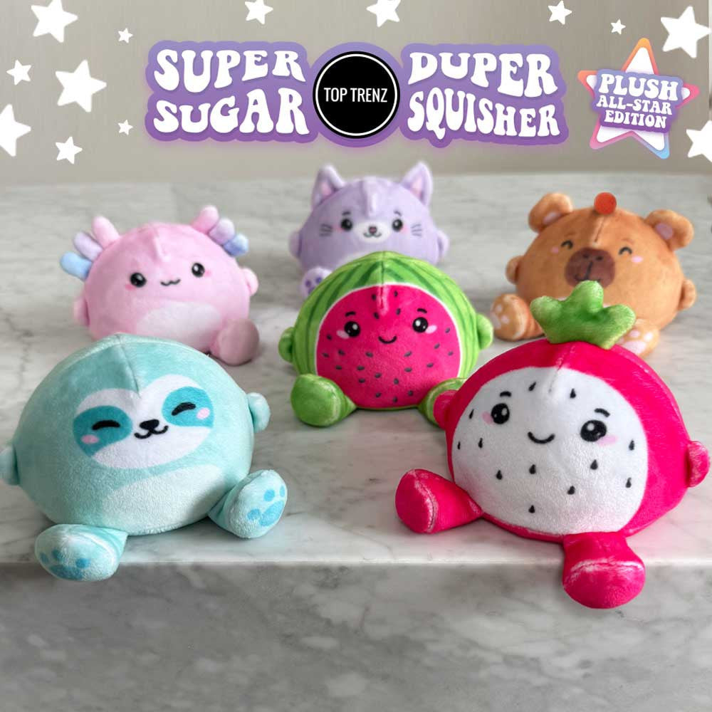 Sugar Squishers Plush All Stars detail