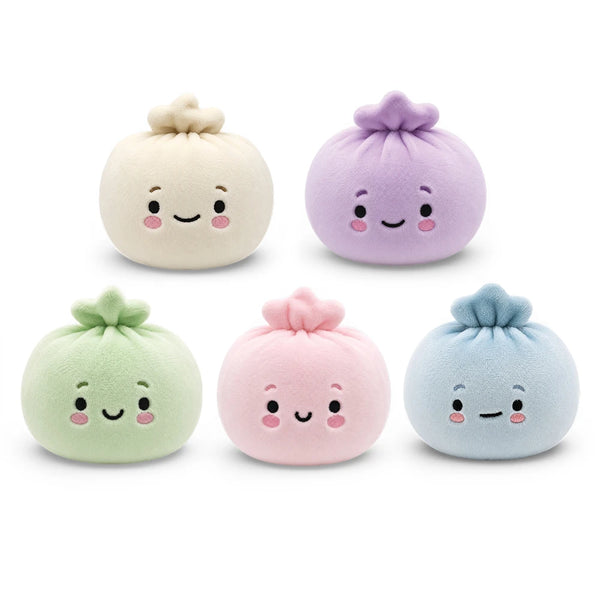 Super Duper Plush Sugar Dumplings – squishy plush toy collection in pastel colors