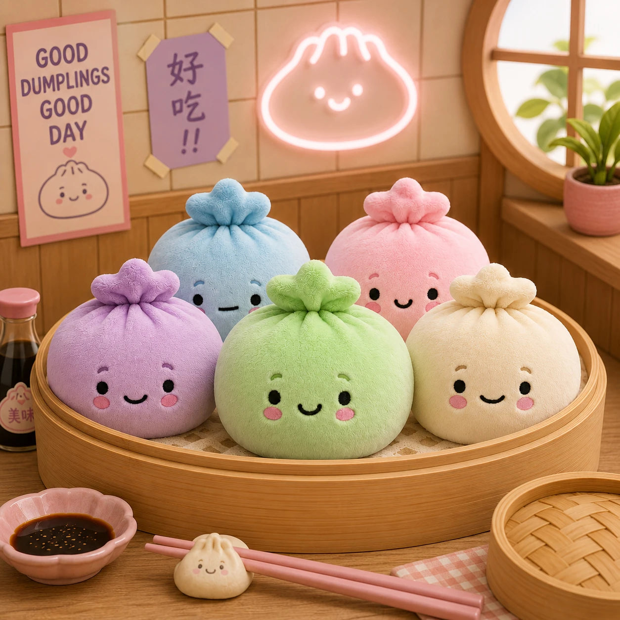 Super Duper Plush Sugar Dumplings squishy inside
