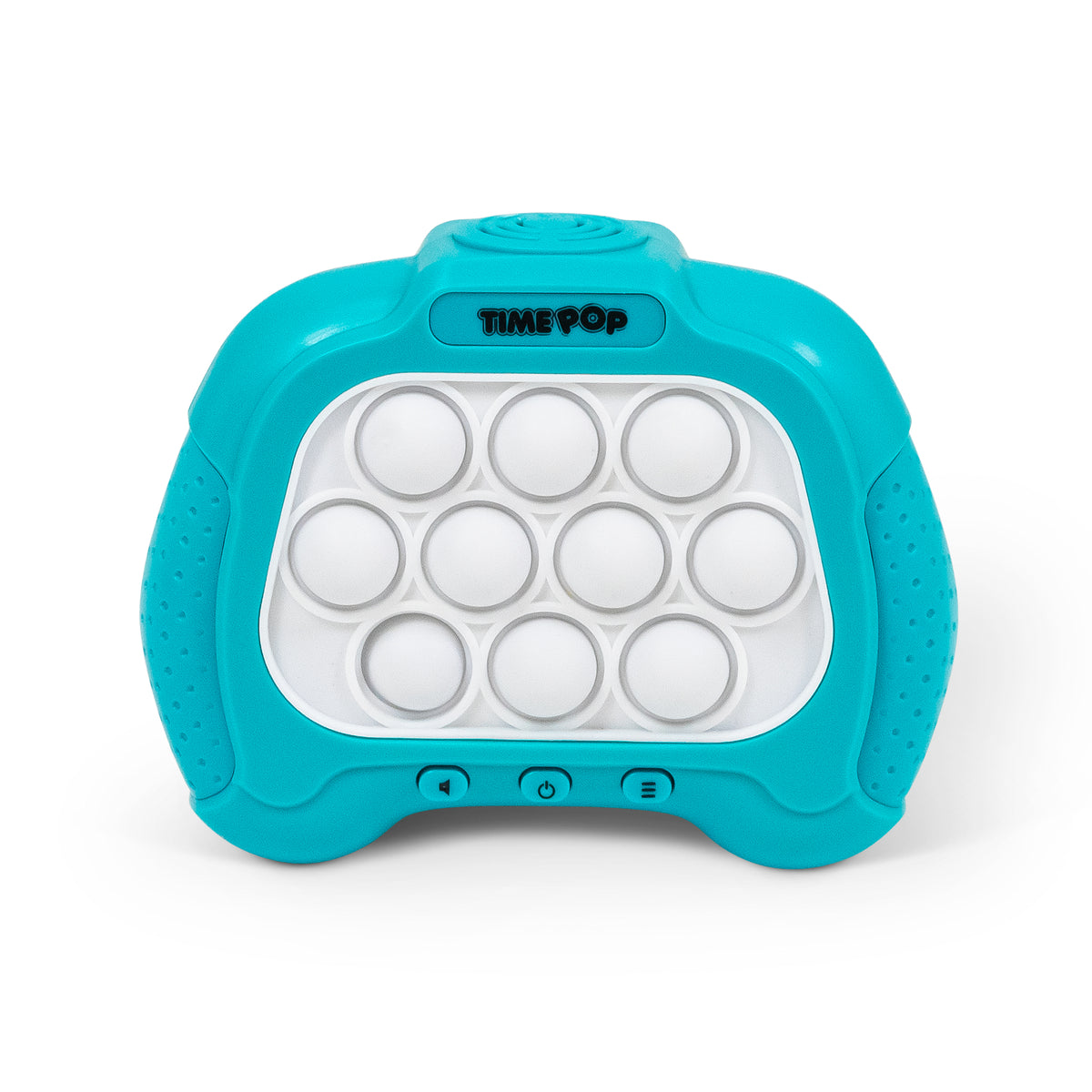 Pink Time Pop light up push poppers game standalone front view showing 10 light-up buttons