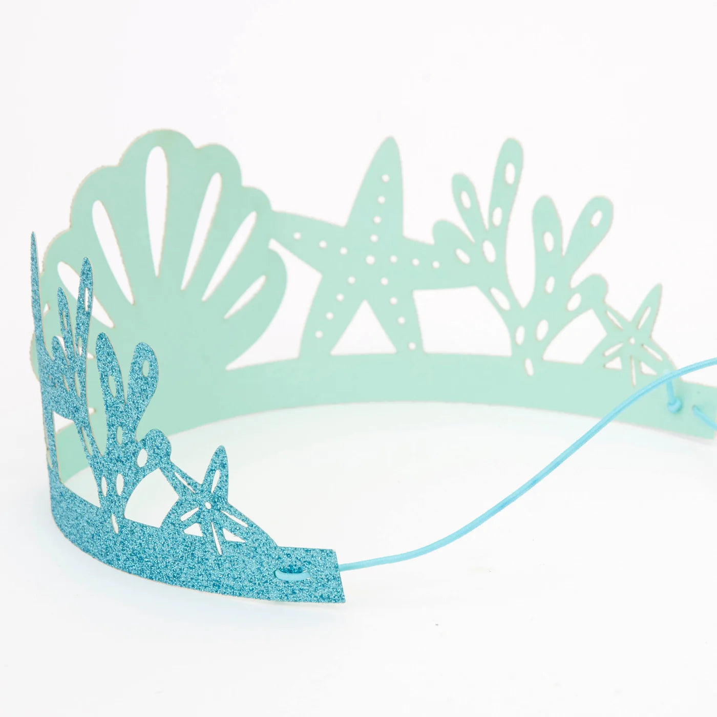 mermaid birthday party crowns for kids