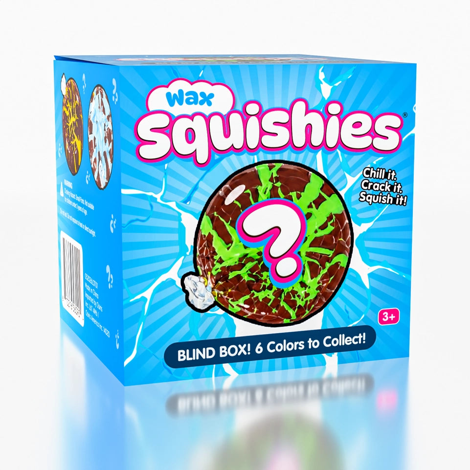 Wax Squishies Mystery Wax Crack Fidget Stress Ball Blind Box
