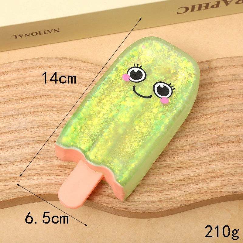 Glitter Sugar Squishy Ice Pop