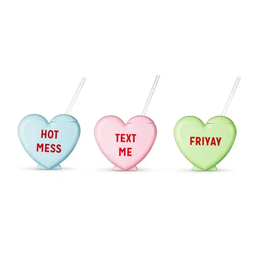 Conversation Heart Tumbler cute gift product