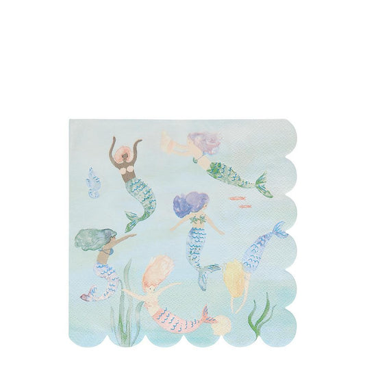 Mermaids Swimming Napkins cute gift product